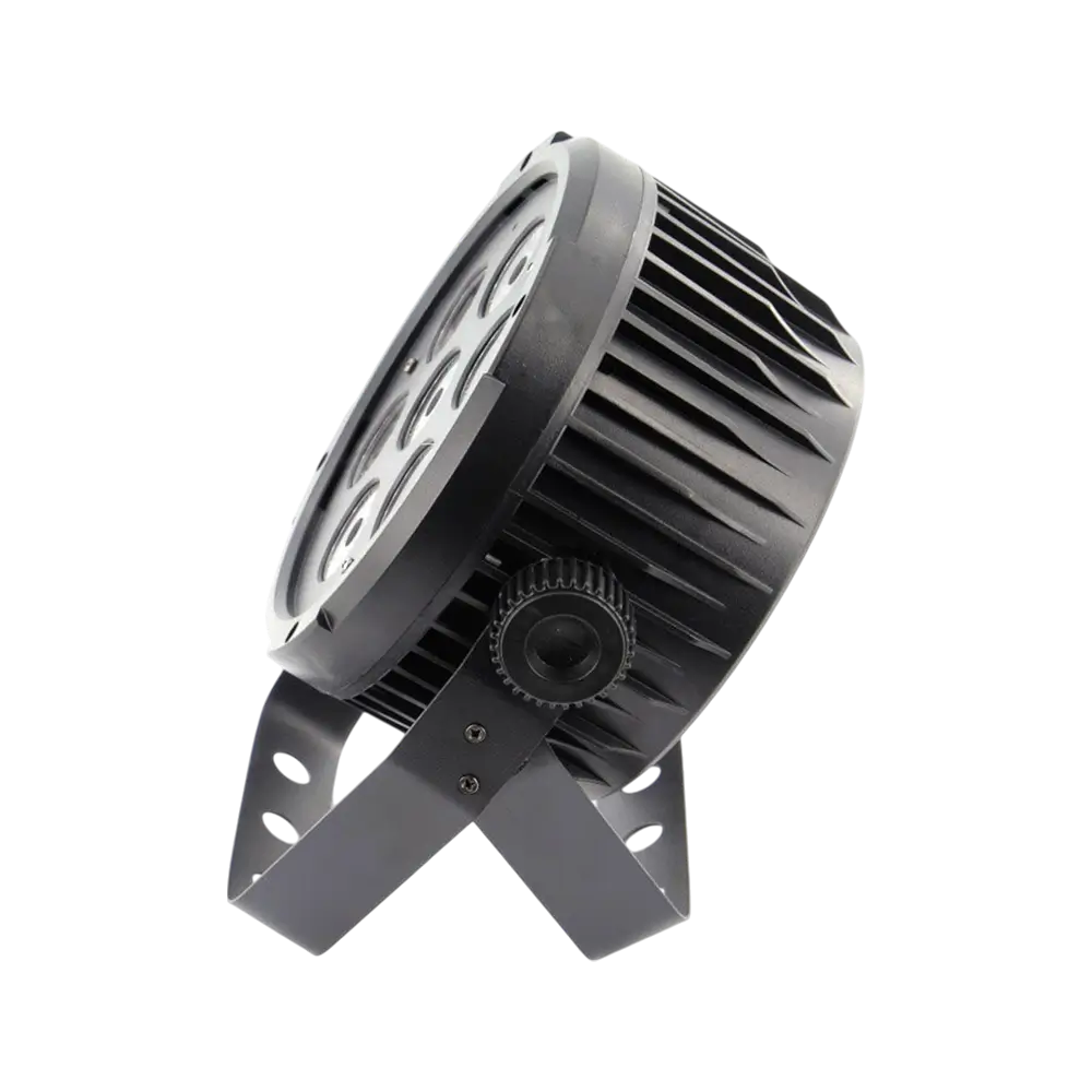 7x10W 5in1 LED PAR schijnwerper - 7 RGBWA LED's, DMX, auto- en muziekmodi en afstandsbediening