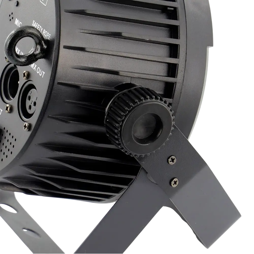 7x10W 5in1 LED PAR schijnwerper - 7 RGBWA LED's, DMX, auto- en muziekmodi en afstandsbediening