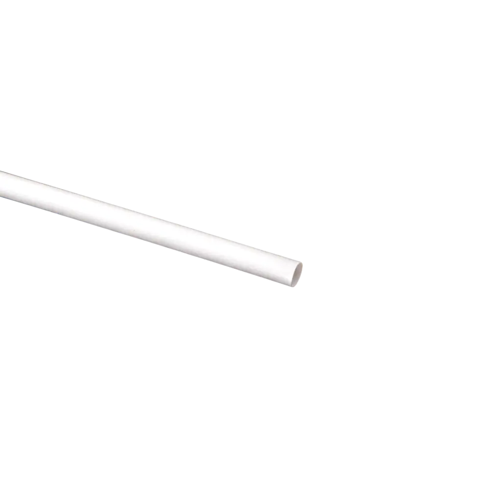 Reus XXL wit PP recycleerbaar rietje 50cm ø 8mm - Voedsel gecertificeerd en herbruikbaar (Verpakking van 500)