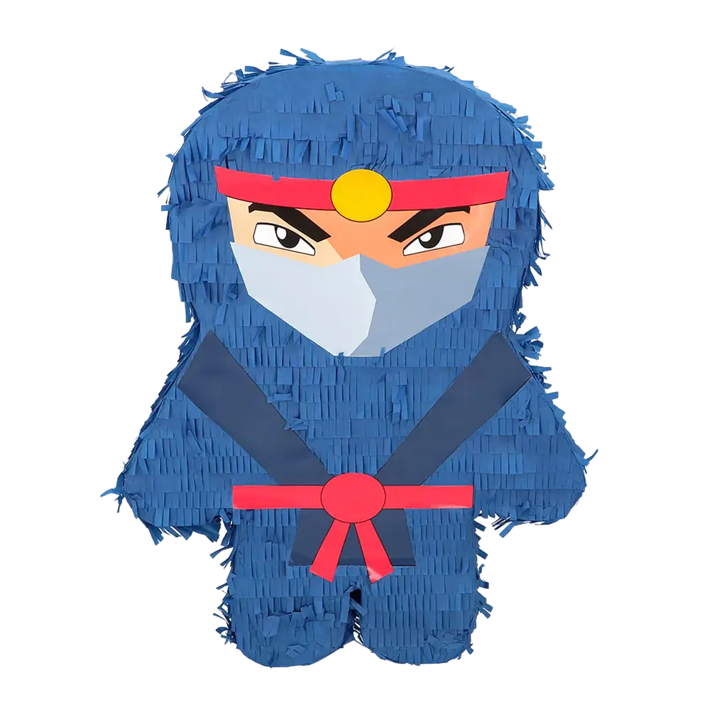 Ninja kloppende piñata - 45 cm
