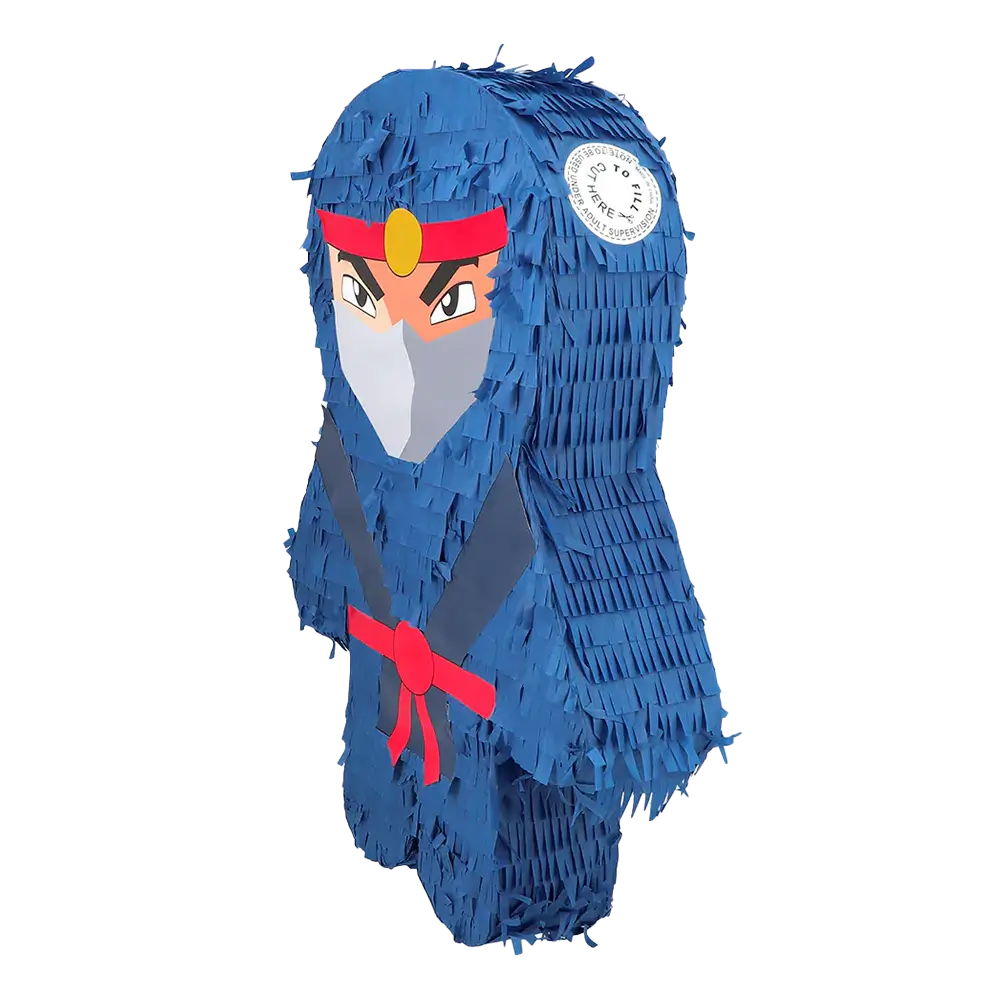 Ninja kloppende piñata - 45 cm