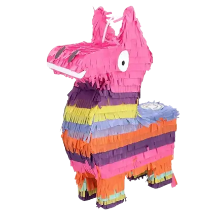 Piñata Lama (M) - Om te kloppen - 39 cm