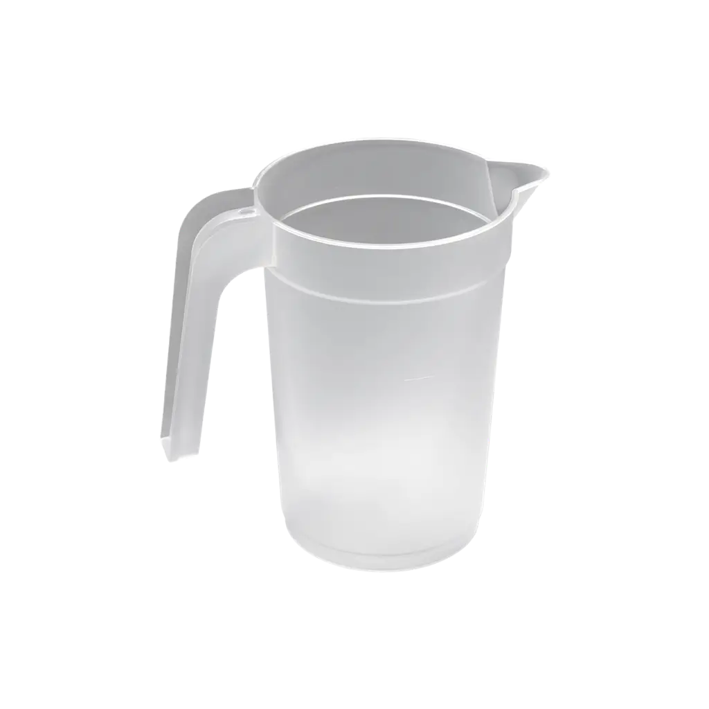 1.5L plastic herbruikbare waterkruik