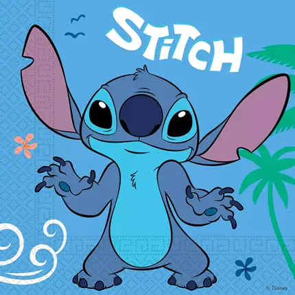 Stitch servet - Set van 20