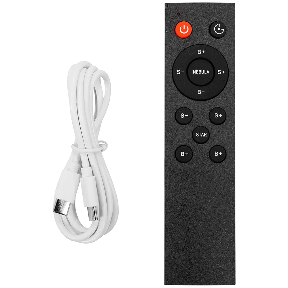 Star Man" LED-spot met bewegende nevel en sterrenhemel - BoomTone DJ