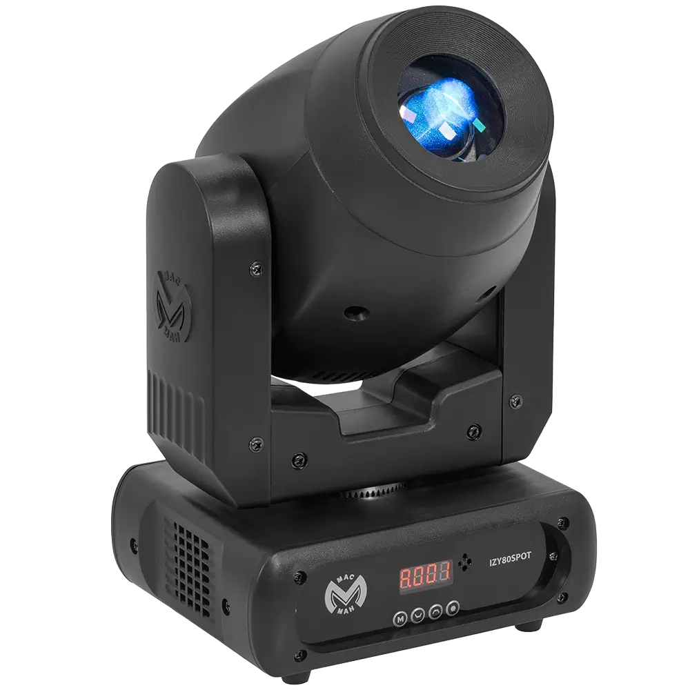 IZY 80 Spot 80W 10° bundel met gobo's en prisma - Mac Mah
