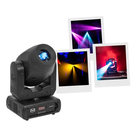 IZY 80 Spot 80W 10° bundel met gobo's en prisma - Mac Mah
