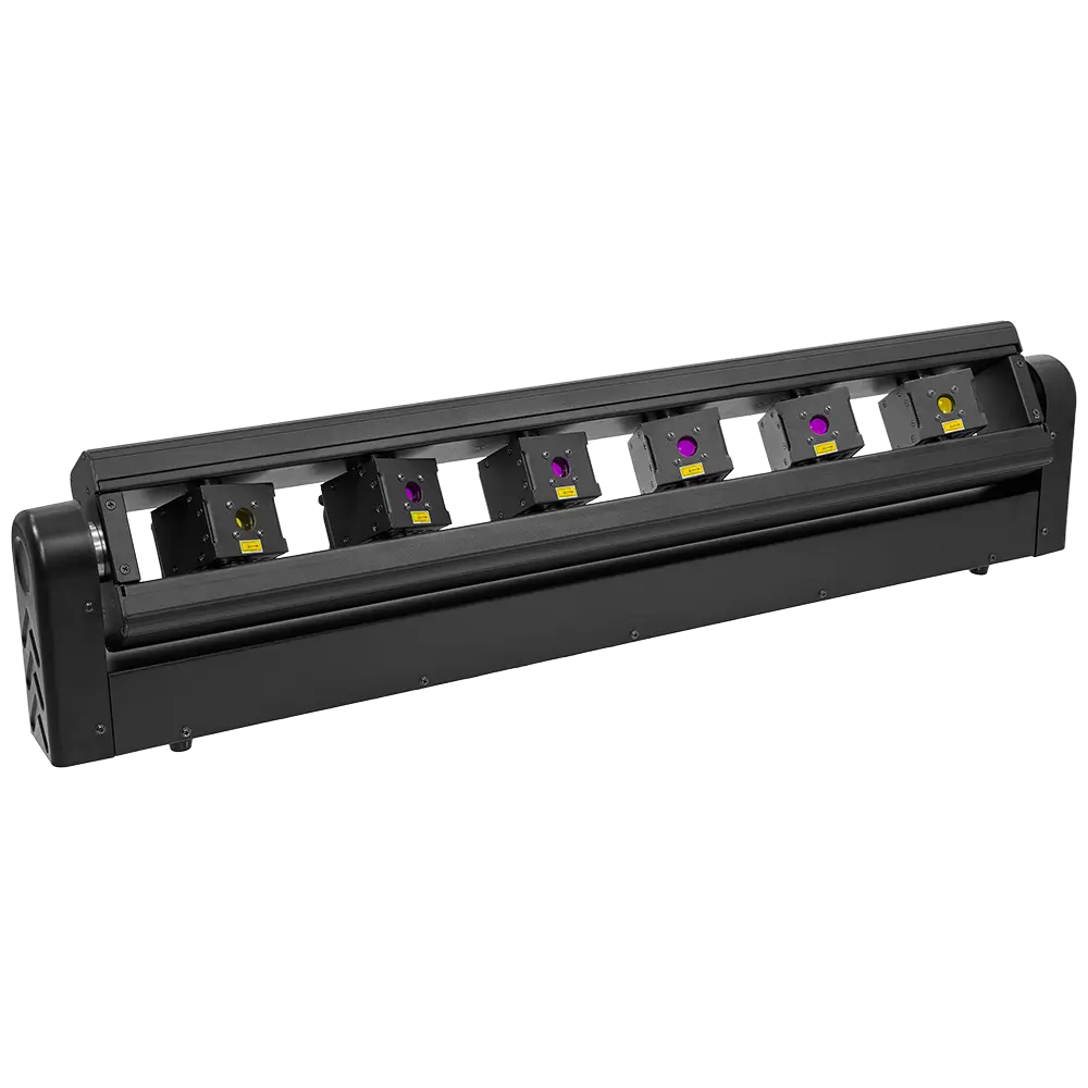 Laserbar pro "Laserbar 6X1000RGB" 6×1000 mW gemotoriseerd RGB - Evolite