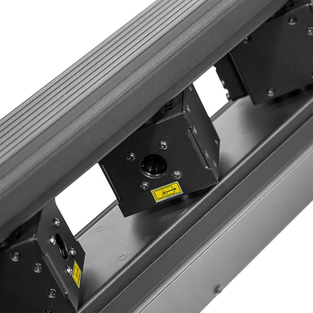 Laserbar pro "Laserbar 6X1000RGB" 6×1000 mW gemotoriseerd RGB - Evolite