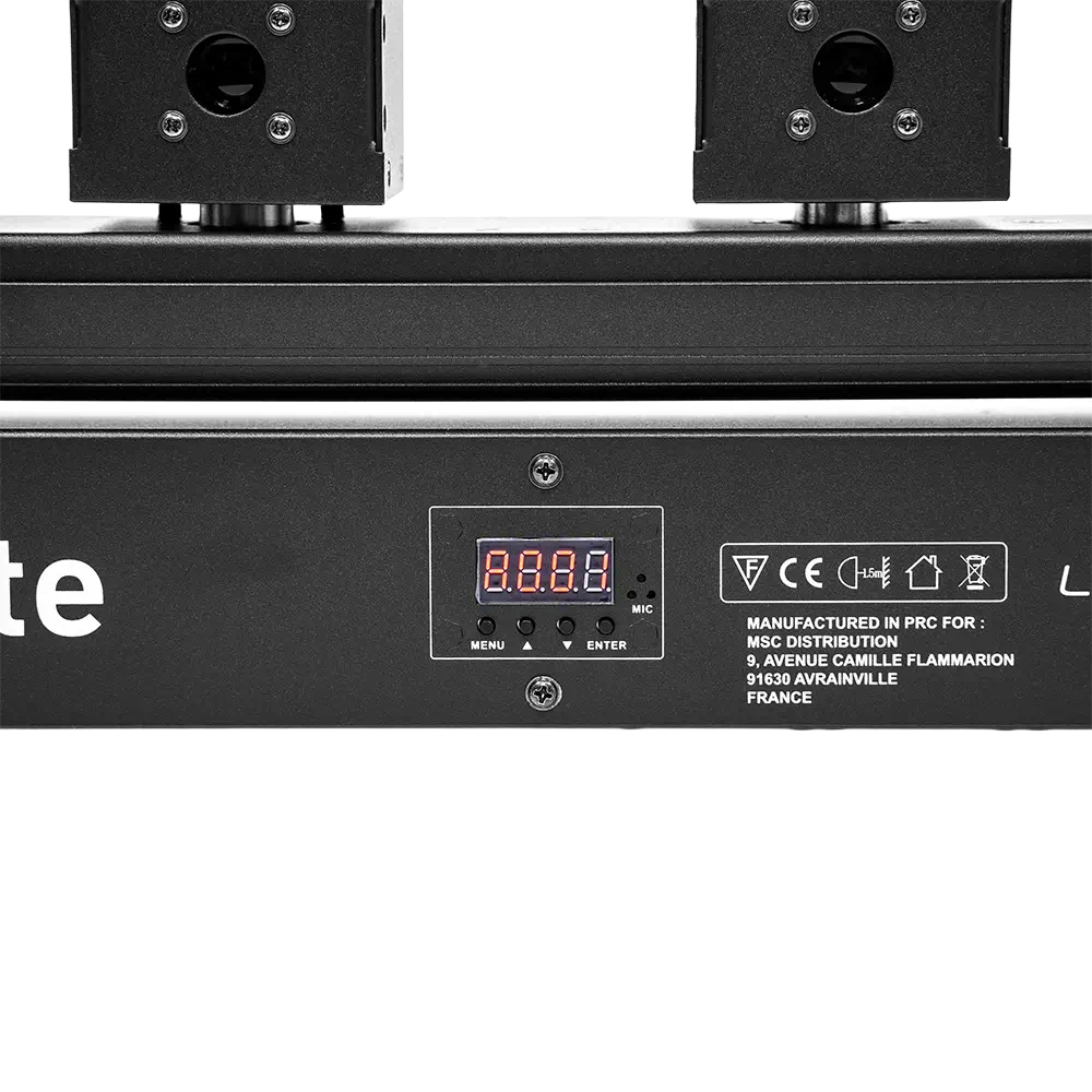 Laserbar pro "Laserbar 6X1000RGB" 6×1000 mW gemotoriseerd RGB - Evolite