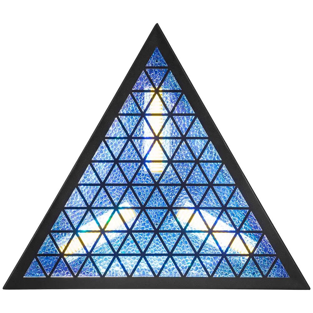 Amber-T" retro LED-effect amberkleurige buis + RGB DMX - Mac Mah