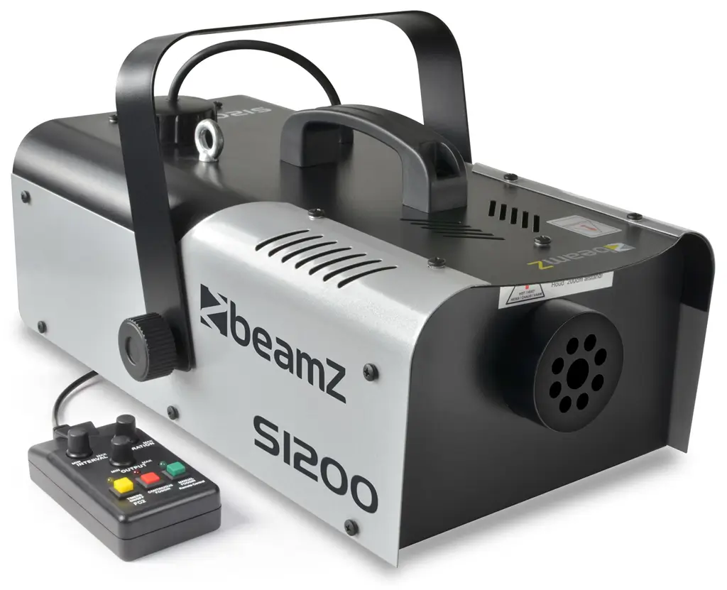 Mistmachine BEAMZ S1200 MKII - 1200W + Bedrade afstandsbediening met timer