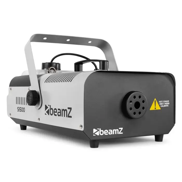 BEAMZ S1500 Rookmachine met DMX - 1500W + Bedrade Afstandsbediening met Timer
