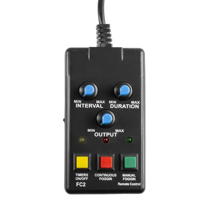BEAMZ S1500 Rookmachine met DMX - 1500W + Bedrade Afstandsbediening met Timer