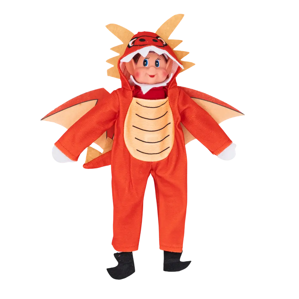 Draak" Grappenmaker Elf Vermomming