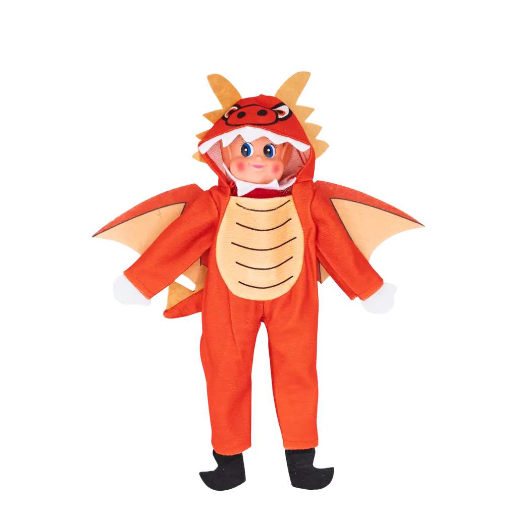 Draak" Grappenmaker Elf Vermomming