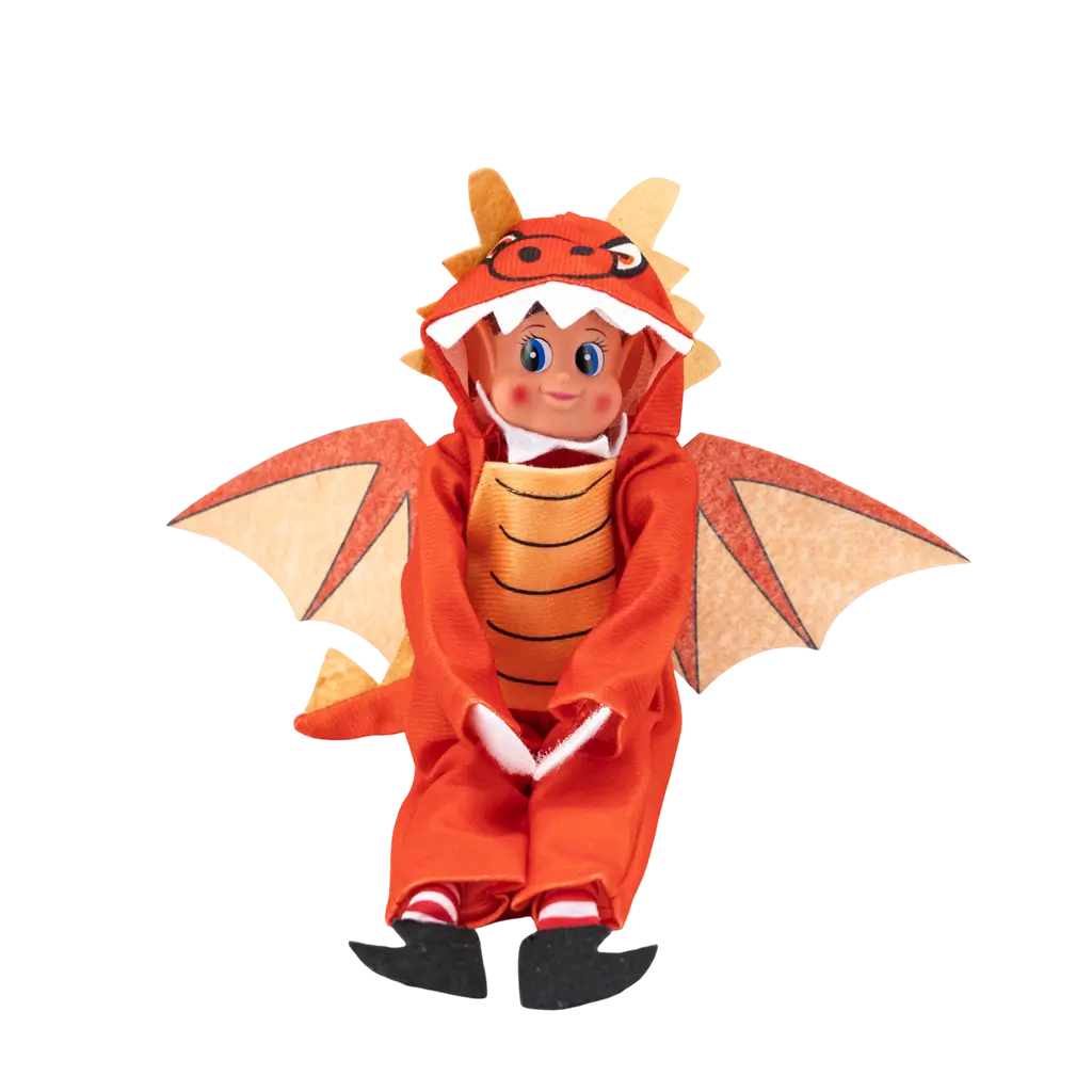 Draak" Grappenmaker Elf Vermomming