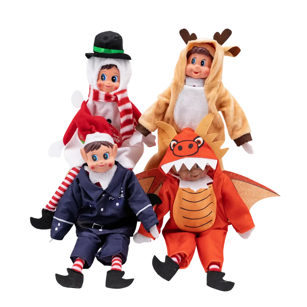 Draak" Grappenmaker Elf Vermomming