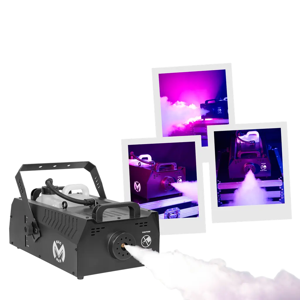 2000 W rookmachine - Mac Fog 2000 Mac Mah - Krachtige straal & DMX-besturing