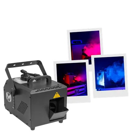 1000 W mistmachine - Mac Hazer 1000 Mac Mah - Lichte mist & DMX-besturing