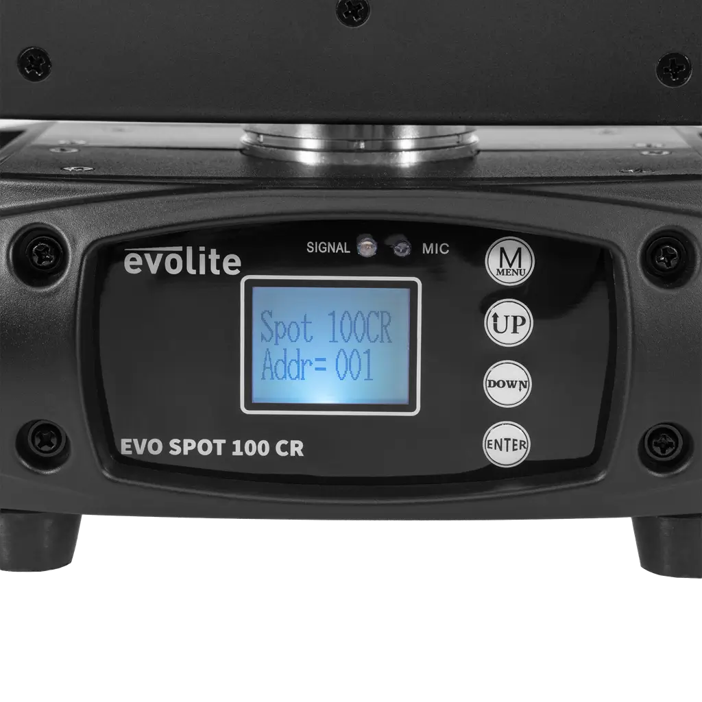 Spotlight 100 W - Evo Spot 100 CR Evolite - Veelkleurige LED & DMX-bediening