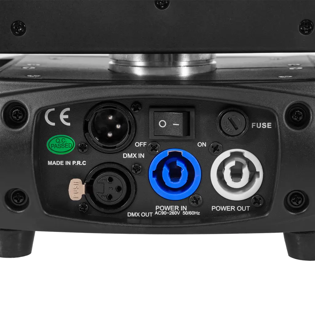 Wasspot 725 W - Evo Wash 725 CRz Evolite - Veelkleurige LED & DMX-bediening