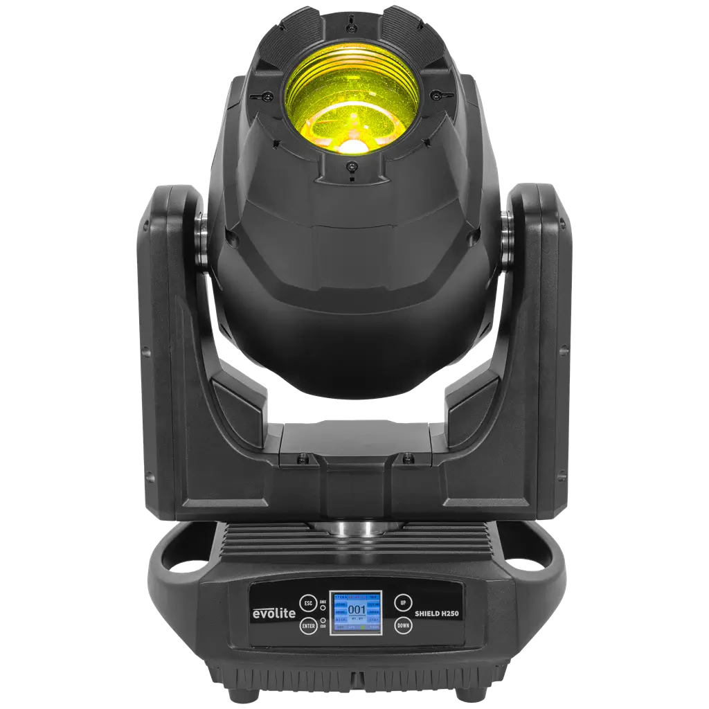250 W hybride schijnwerper - Shield H250 IP65 Evolite - Binnen en buiten gebruik - DMX & Gobo's