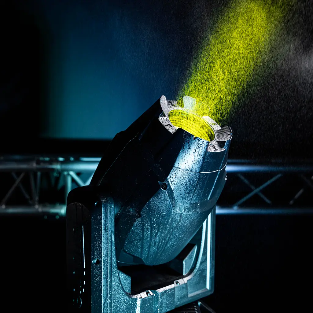 250 W hybride schijnwerper - Shield H250 IP65 Evolite - Binnen en buiten gebruik - DMX & Gobo's