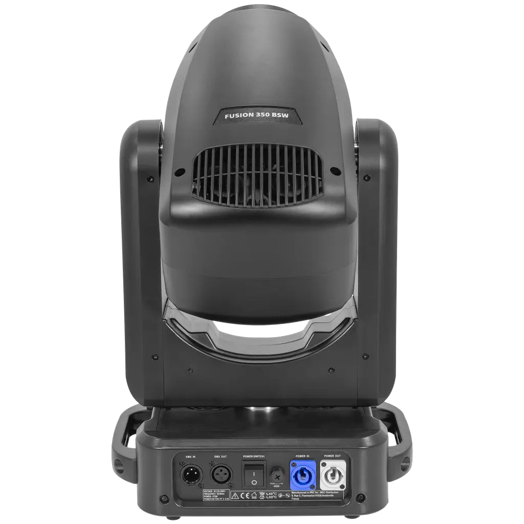 Set van 2 hybride schijnwerpers 350 W in flightcase - Fusion 350 BSW Set Evolite - Intelligent Beam, Spot & Wash