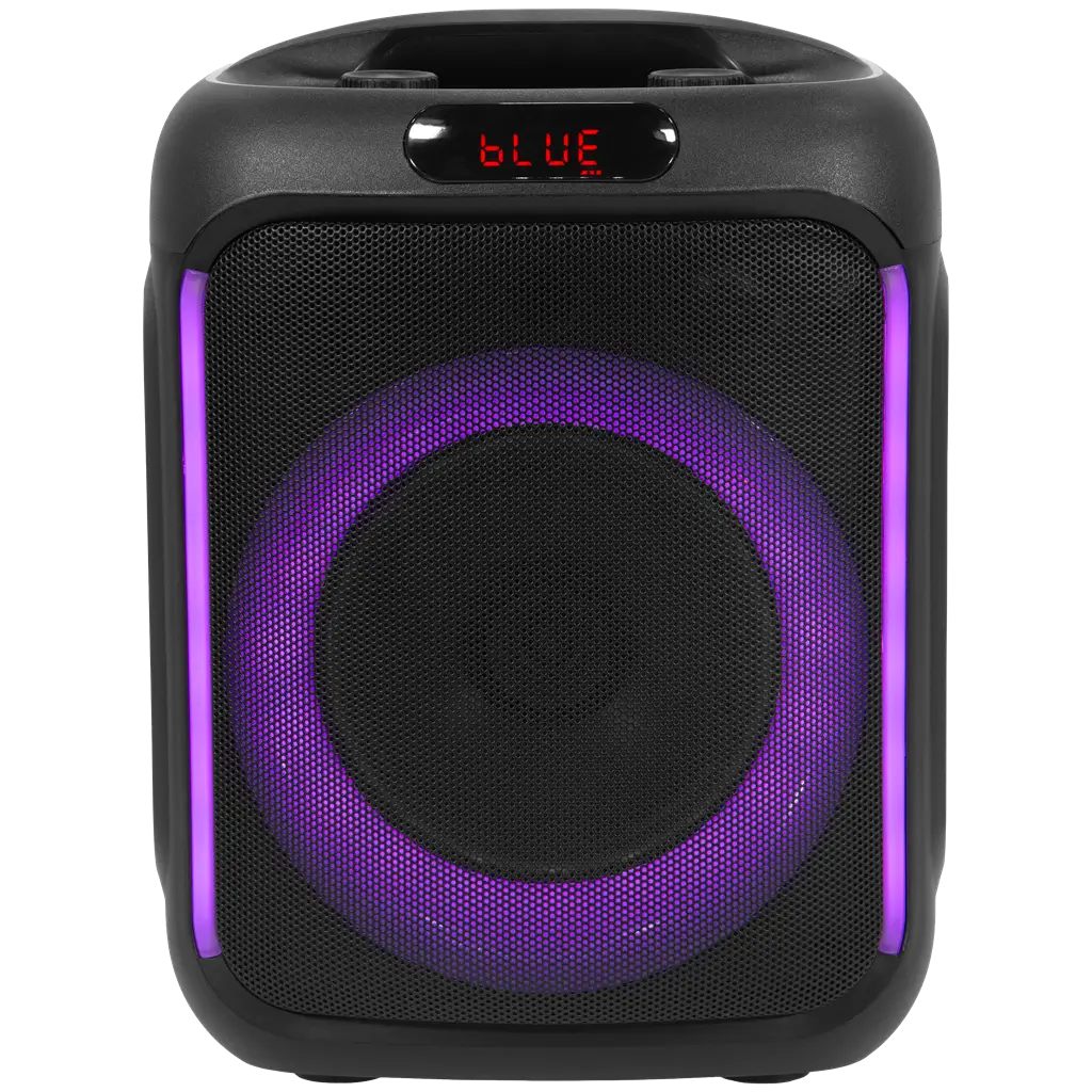 Draagbare luidspreker - Cube 200 BoomTone DJ - Bluetooth 5.0, ingebouwde batterij & LED-verlichting