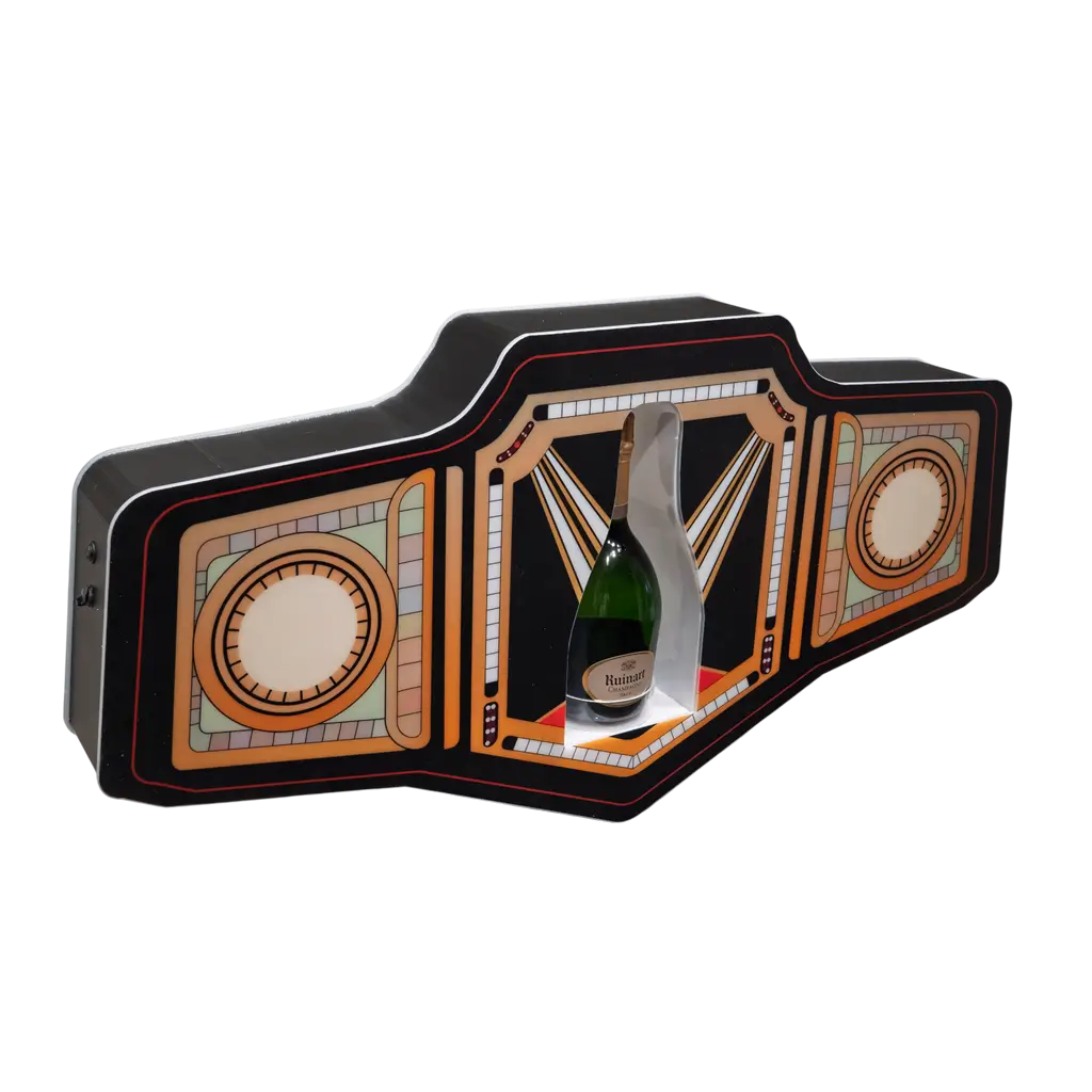 Rituel de service "Boxe" - Verlichte VIP-flesdisplay | By Sparklers