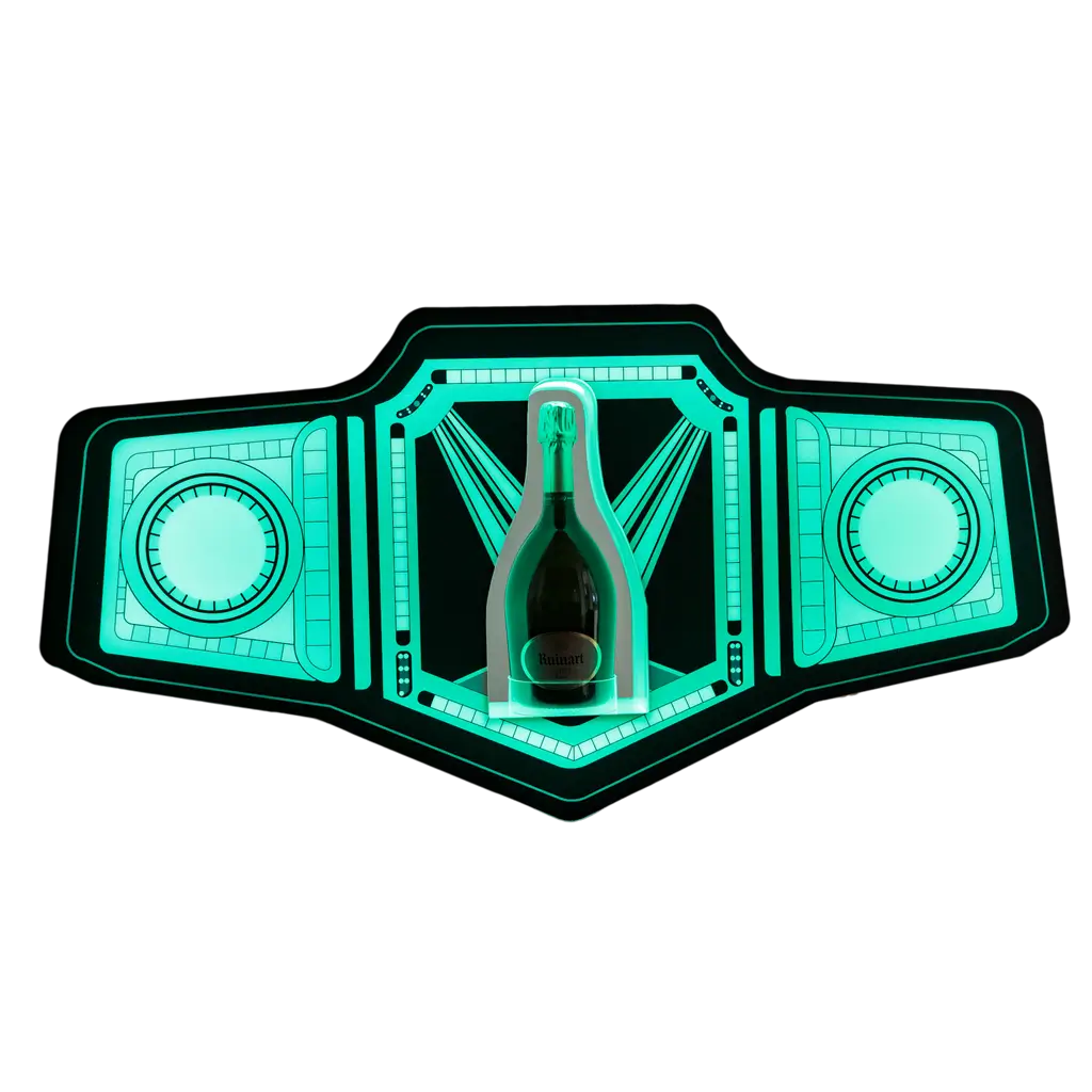 Rituel de service "Boxe" - Verlichte VIP-flesdisplay | By Sparklers