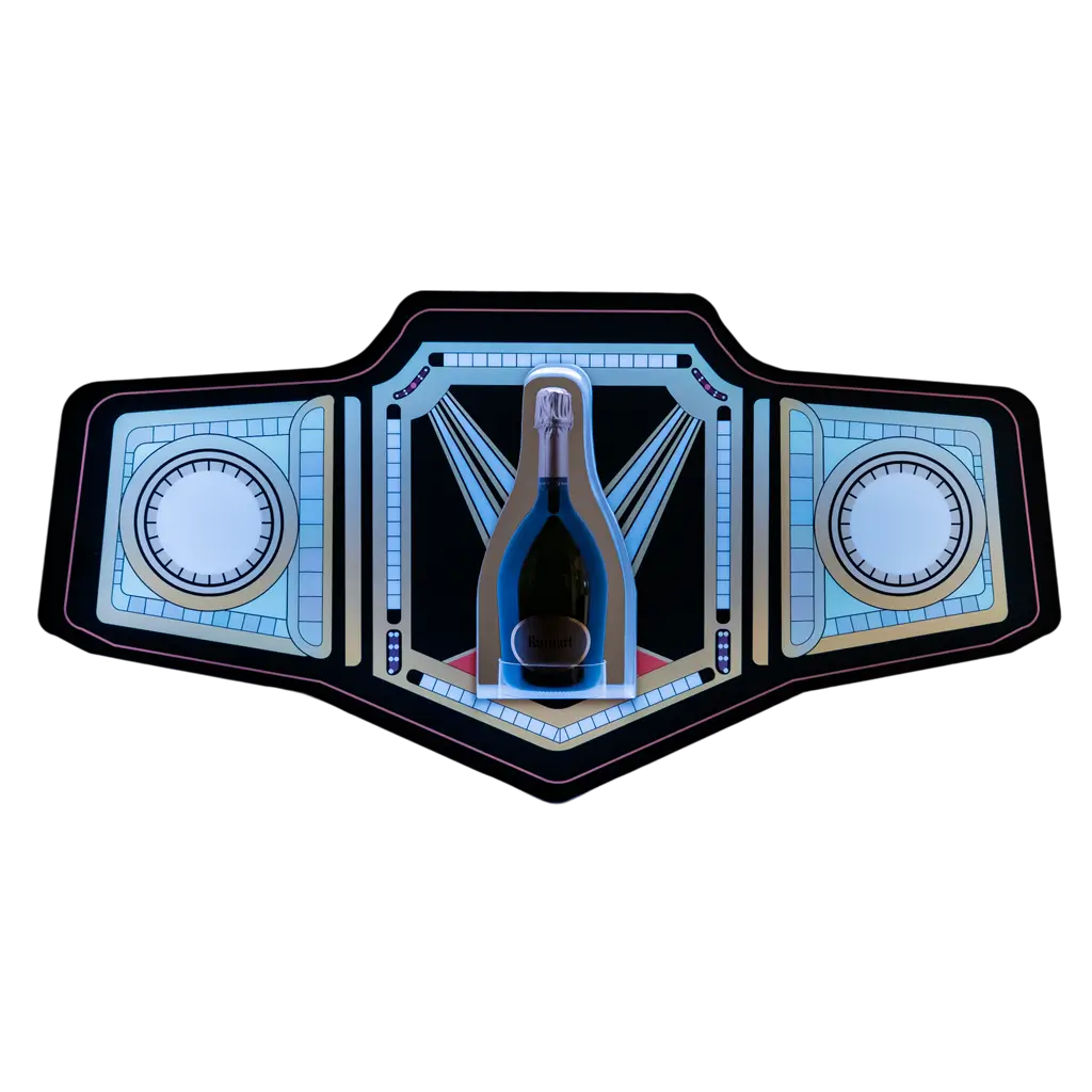 Rituel de service "Boxe" - Verlichte VIP-flesdisplay | By Sparklers