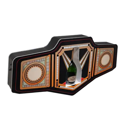 Rituel de service Boxe - Verlichte VIP-flesdisplay | By Sparklers