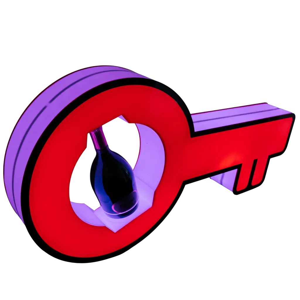 Belangrijk serviceritueel - Verlichte VIP-flesdisplay | Door Sparklers®