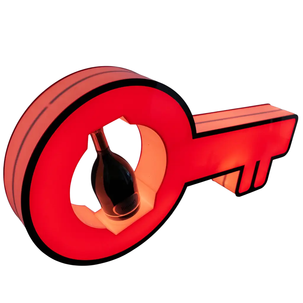 Belangrijk serviceritueel - Verlichte VIP-flesdisplay | Door Sparklers®