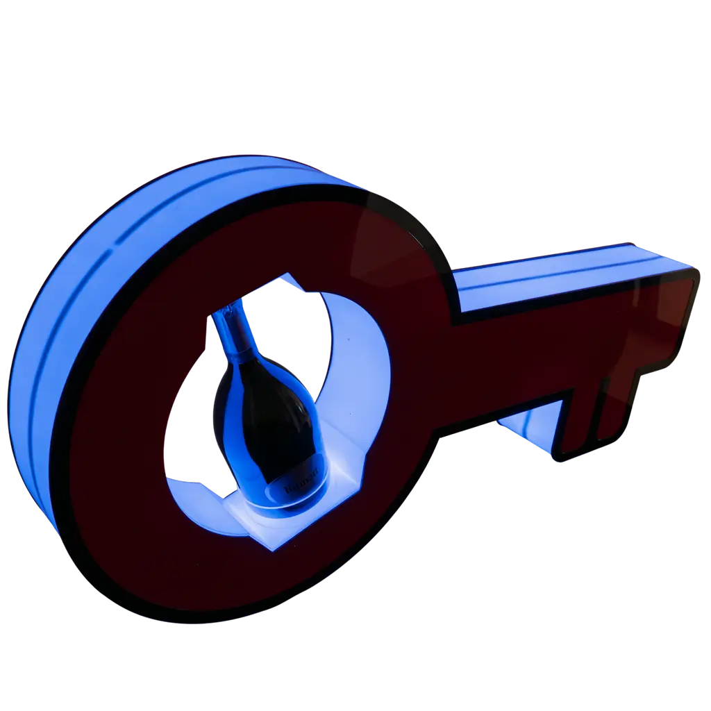 Belangrijk serviceritueel - Verlichte VIP-flesdisplay | Door Sparklers®