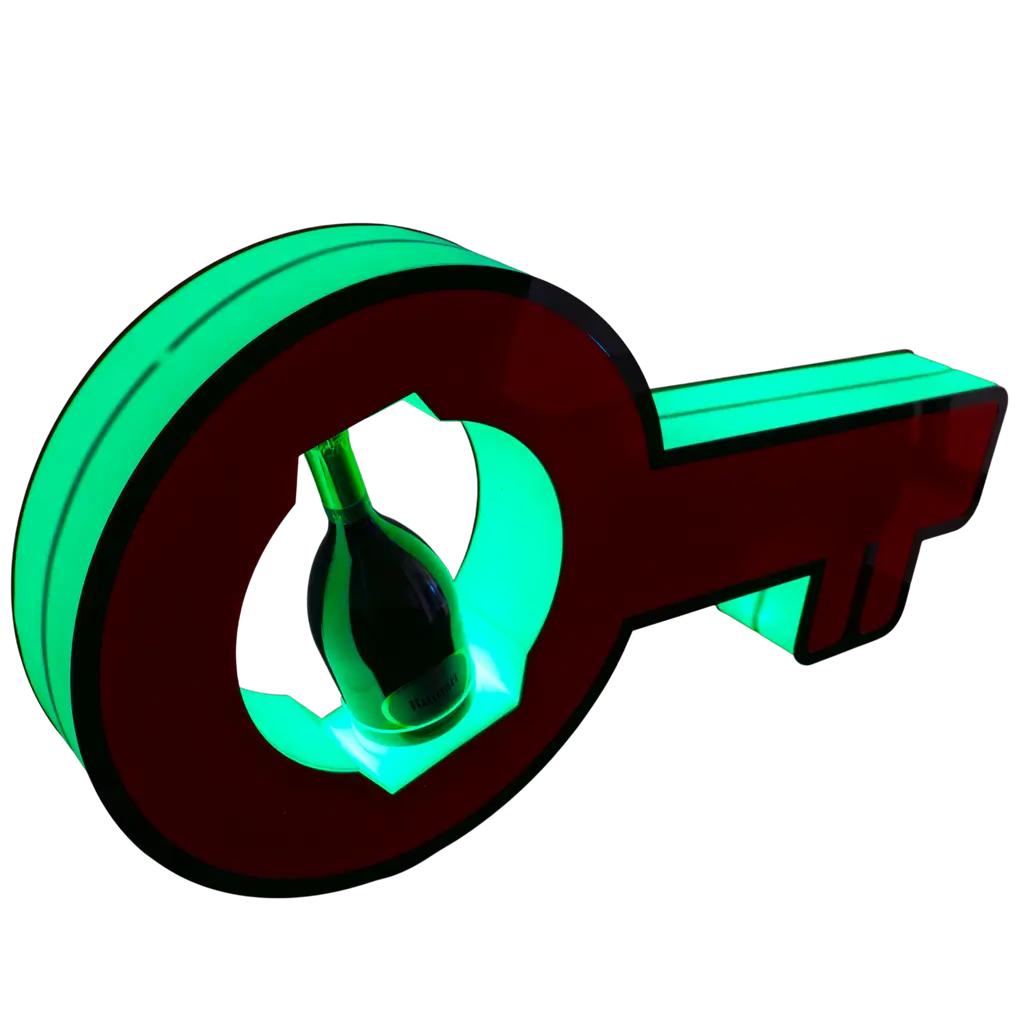 Belangrijk serviceritueel - Verlichte VIP-flesdisplay | Door Sparklers®