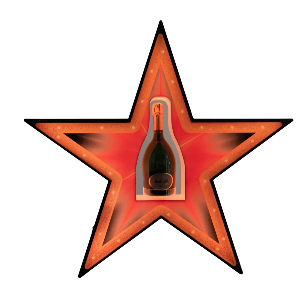 Rituel de service "Étoile" - Verlichte VIP-flesdisplay | By Sparklers