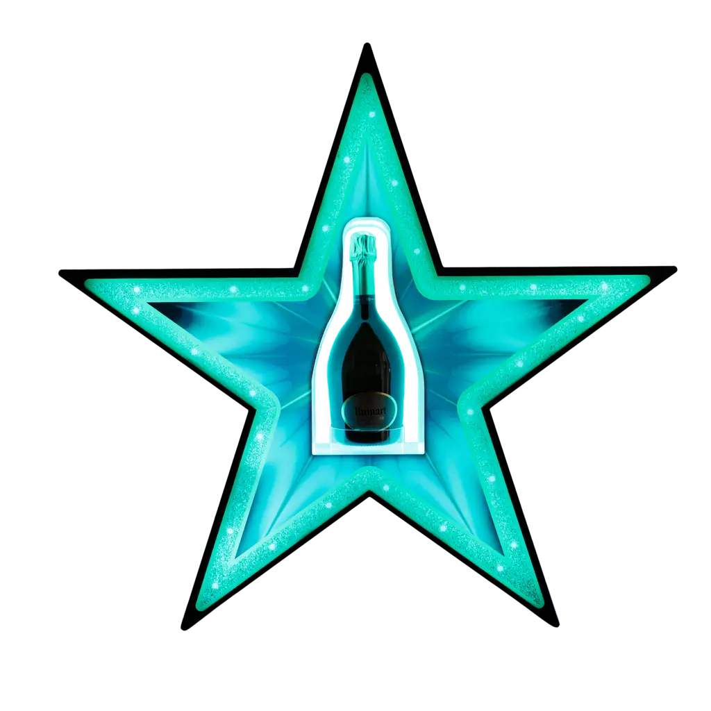 Rituel de service "Étoile" - Verlichte VIP-flesdisplay | By Sparklers