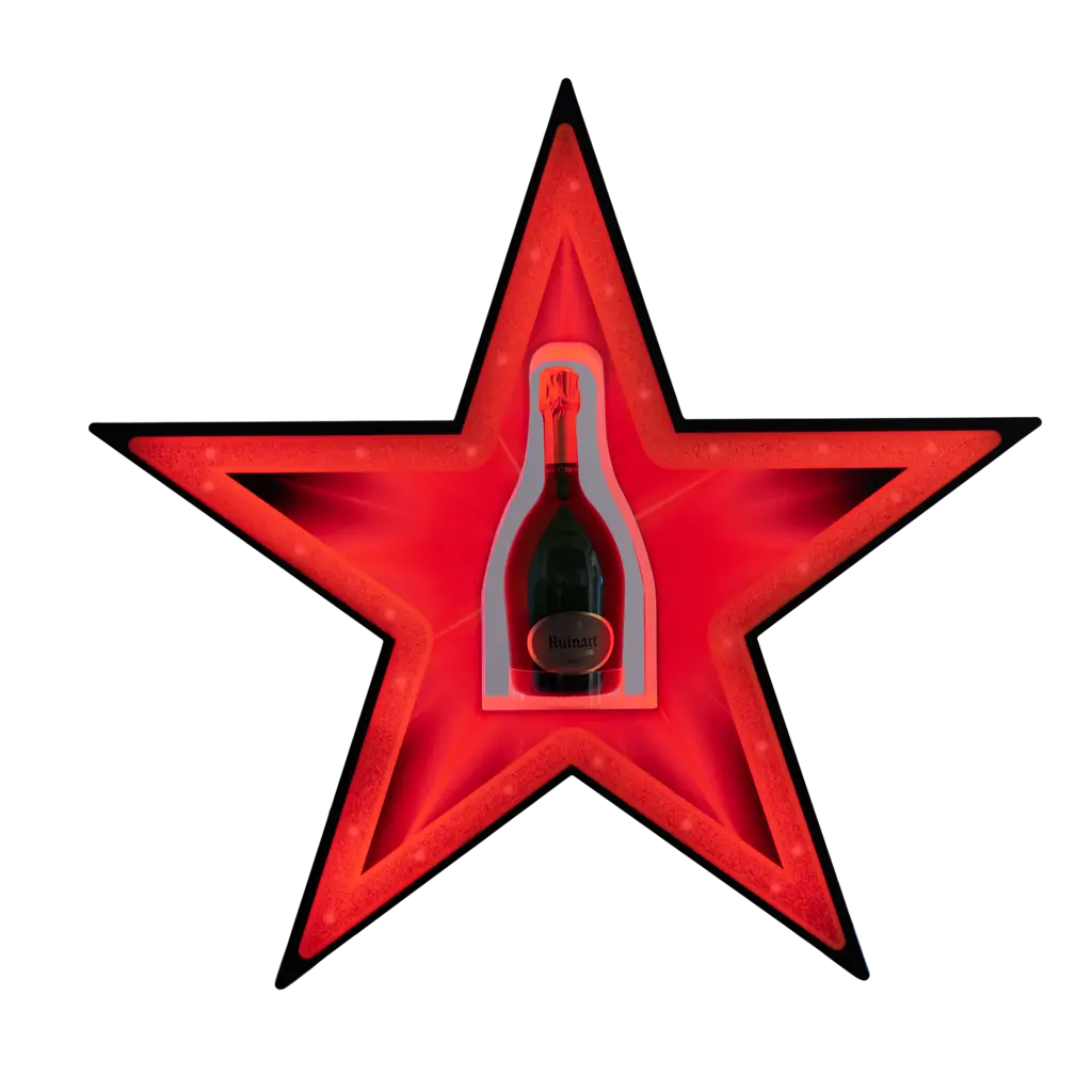 Rituel de service "Étoile" - Verlichte VIP-flesdisplay | By Sparklers