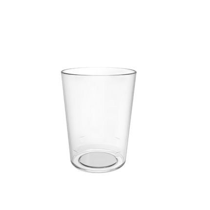 Onbreekbaar conisch bierglas - 30 cl bruikbaar 33 cl tot de rand