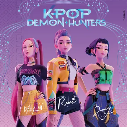 K-POP Demonenjagers Handdoek - Pak van 20