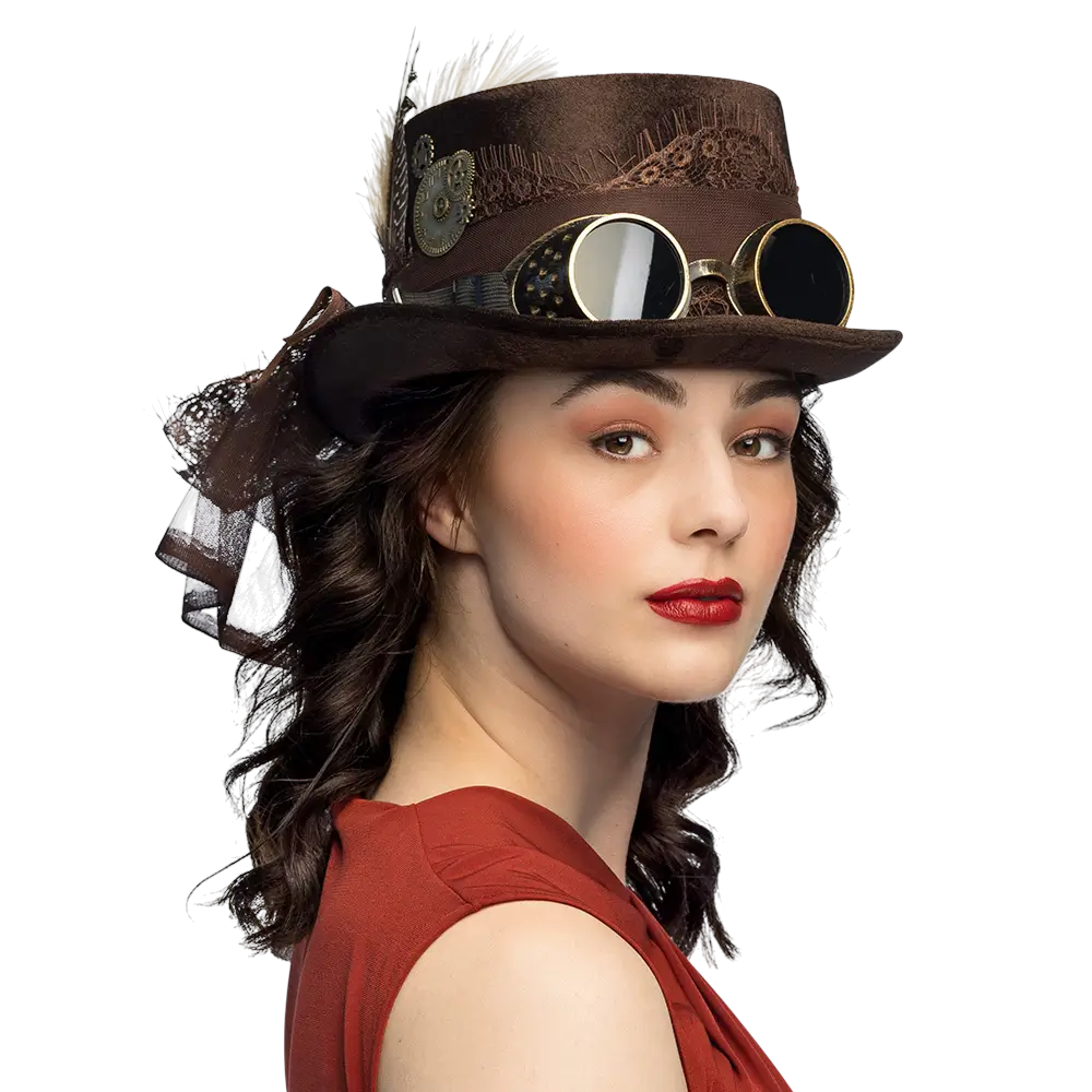 Specspunk" hoge hoed