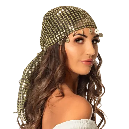 Gouden Oritental Bandana