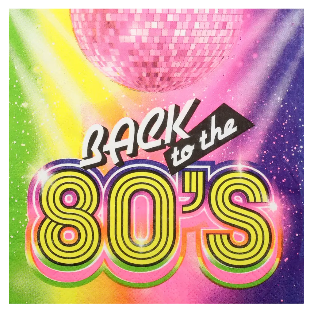 80's servet - set van 20