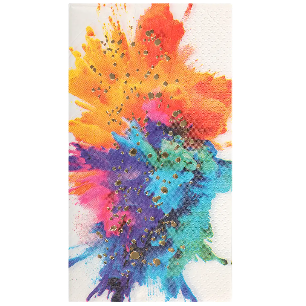 Holi Kleurenfestival Handdoek - Set van 12