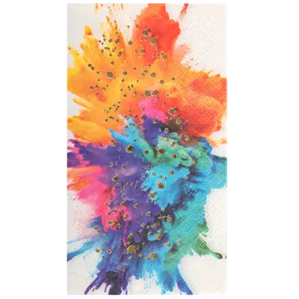 Holi Kleurenfestival Handdoek - Set van 12