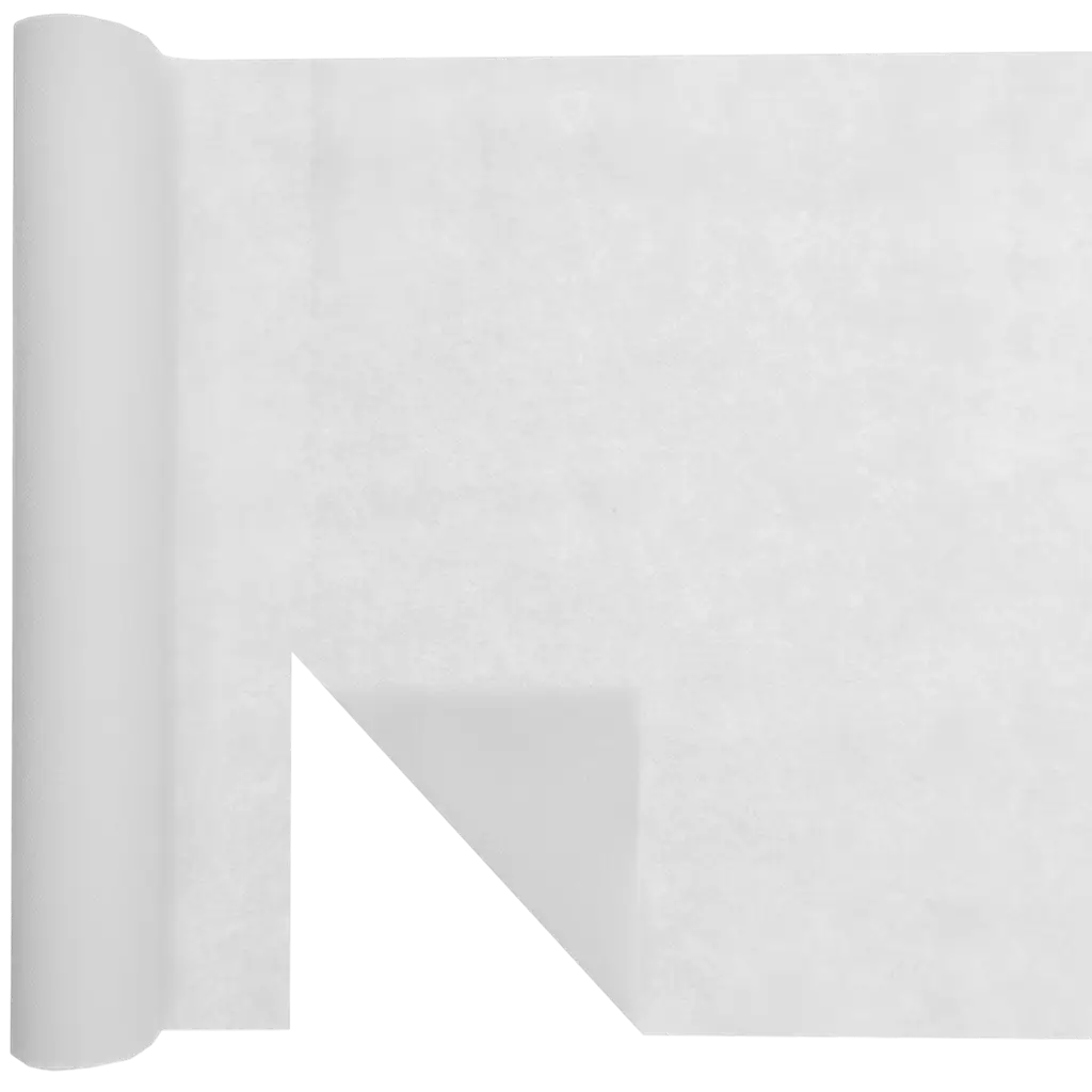 Harmony 4,8 m voorgesneden tafelloper - Wit