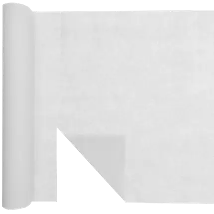 Harmony 4,8 m voorgesneden tafelloper - Wit